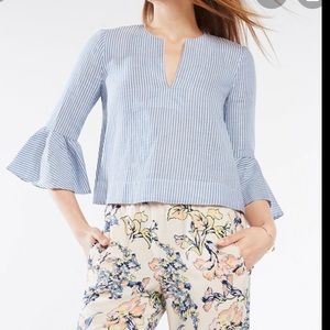 BCBGMaxAzria Valeri Bell Sleeve Top